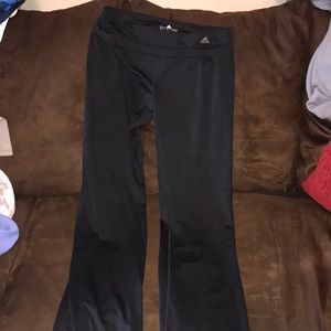 Black adidas yoga pants!